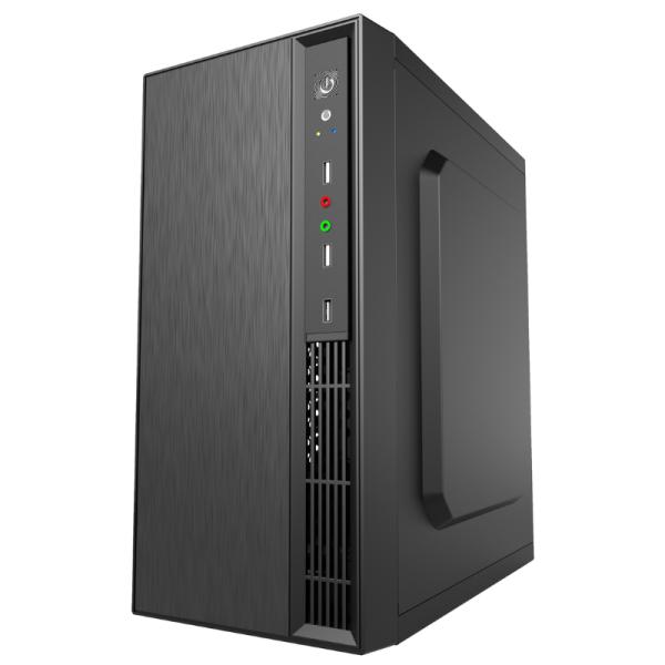 Case Nova CM06H1RA001C mini tower sin ventiladores incluidos sin fuente de poder