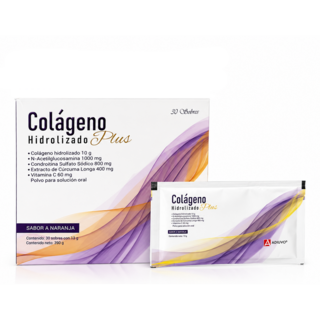 Colageno Hidrolizado Plus Adiuvo 30 sobres