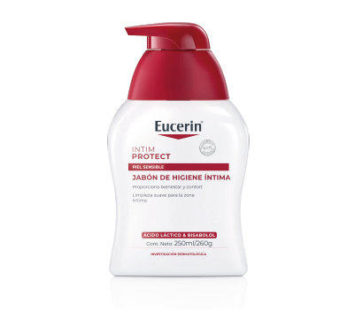 EUCERIN JABÓN LÍQUIDO ÍNTIMO DE LIMPIEZA SUAVE 250 ML