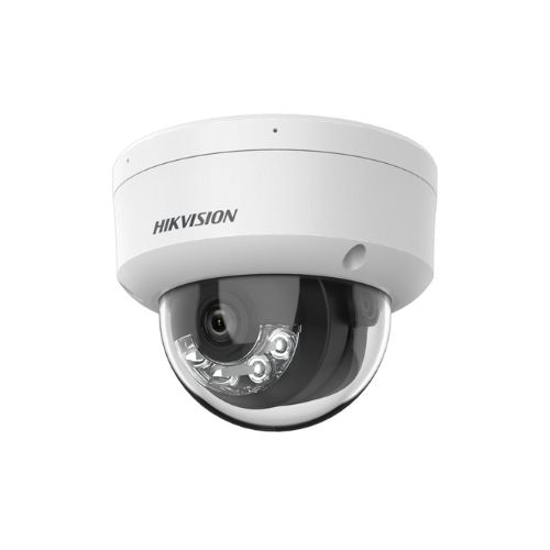 Cámara de Seguridad tipo Domo Hikvision 4MP Hybrid Light IP67 IK08 DS-2CD1143G2-LIU(F)