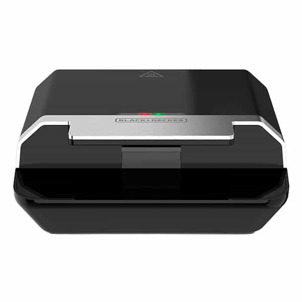 Black & Decker Sandwichera Easy Clean negro