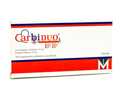 Carbiduo 10/10 28 comprimidos