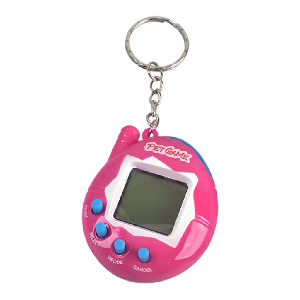 Miomu Mini Consola Retro Portátil para Criar Mascota Virtual