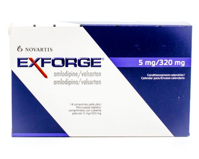 Exforge 5/320 mg 14 comprimidos