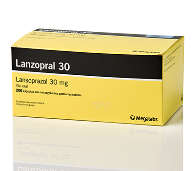 LANZOPRAL 30 MG TABLETAS VIA ORAL