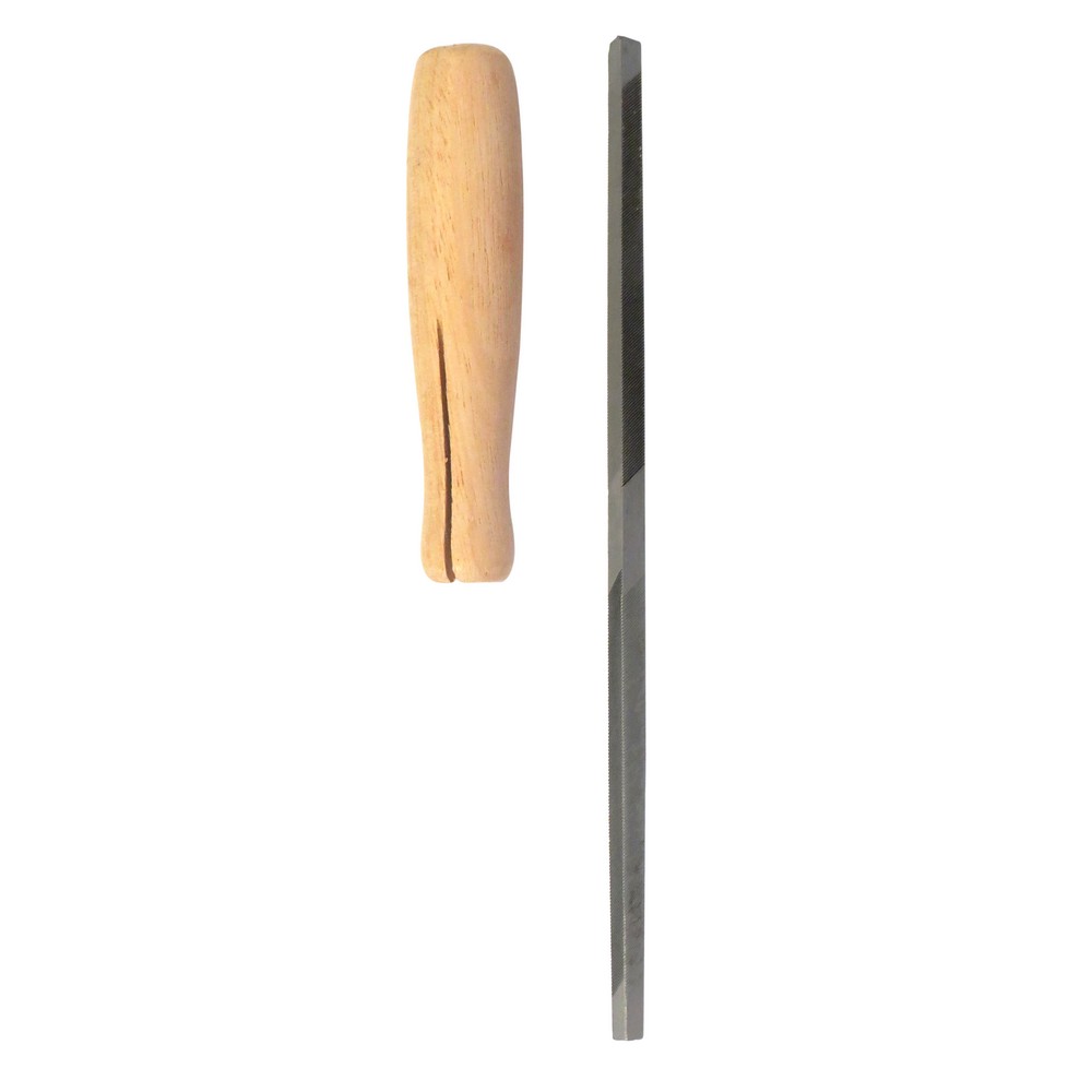 Lima triangular 2 puntas 7 pulg
