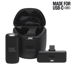Micrófono Inalámbrico Portátil Para Streaming JBL, Color Negro