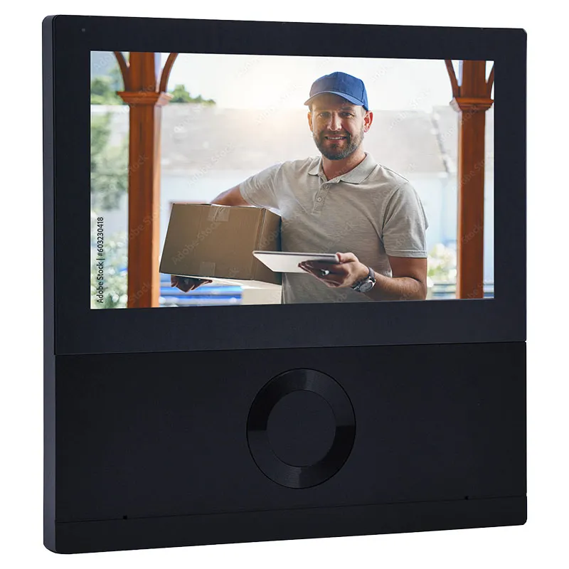 Video portero inteligente con pantalla y timbre