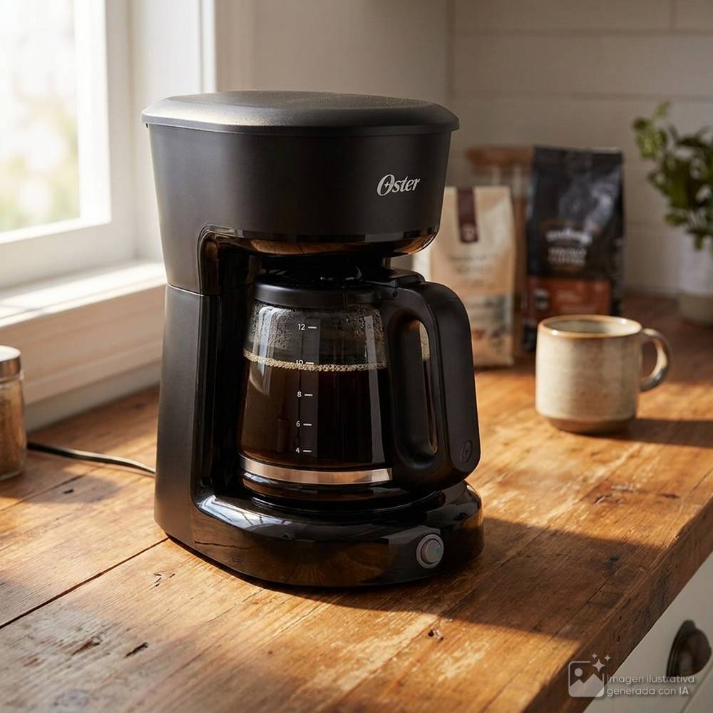Coffeemaker de 12 tz negro