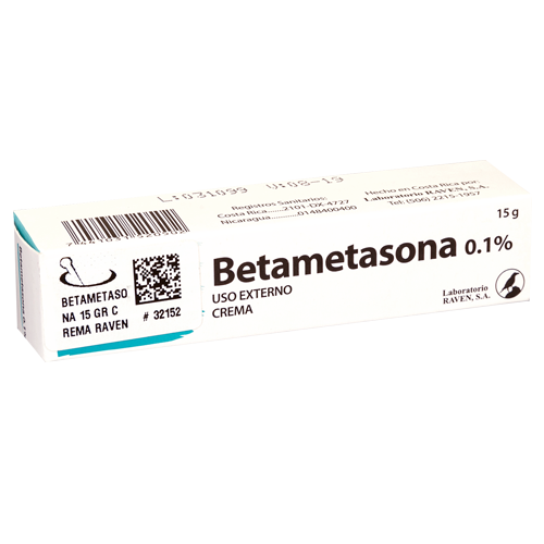 BETAMETASONA RAVEN CREMA 15 G