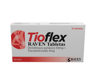 Tioflex 50/4 mg 1 tableta