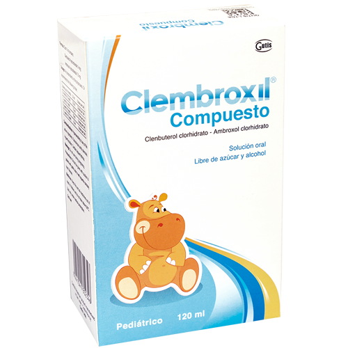 CLEMBROXIL COMPUESTO PEDIATRICO JARABE 120 ML