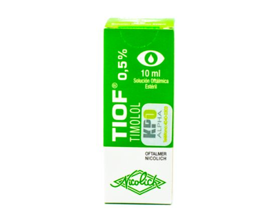 Tiof 0.5% solucion oftalmica esteril 10 ml
