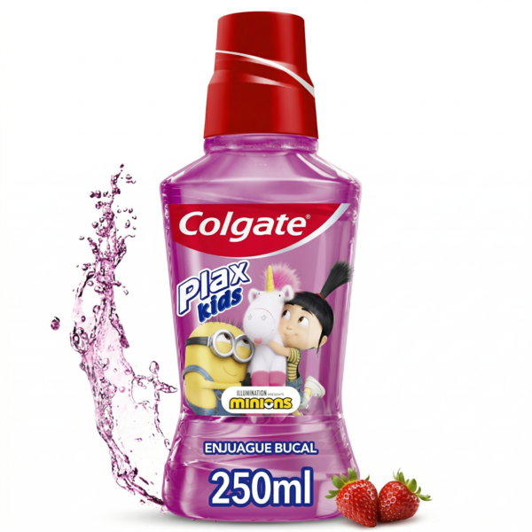Colgate Enjuague Bucal Plax Kids Minions 250 ml