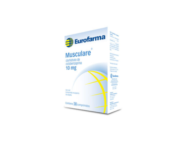 MUSCULARE 10MG TABLETA VIA ORAL