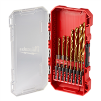 Broca Titanio Shockwake 15 Piezas Milwaukee