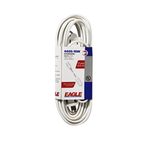 Extension Electrica Blanca 4.6 m 13 A Eagle
