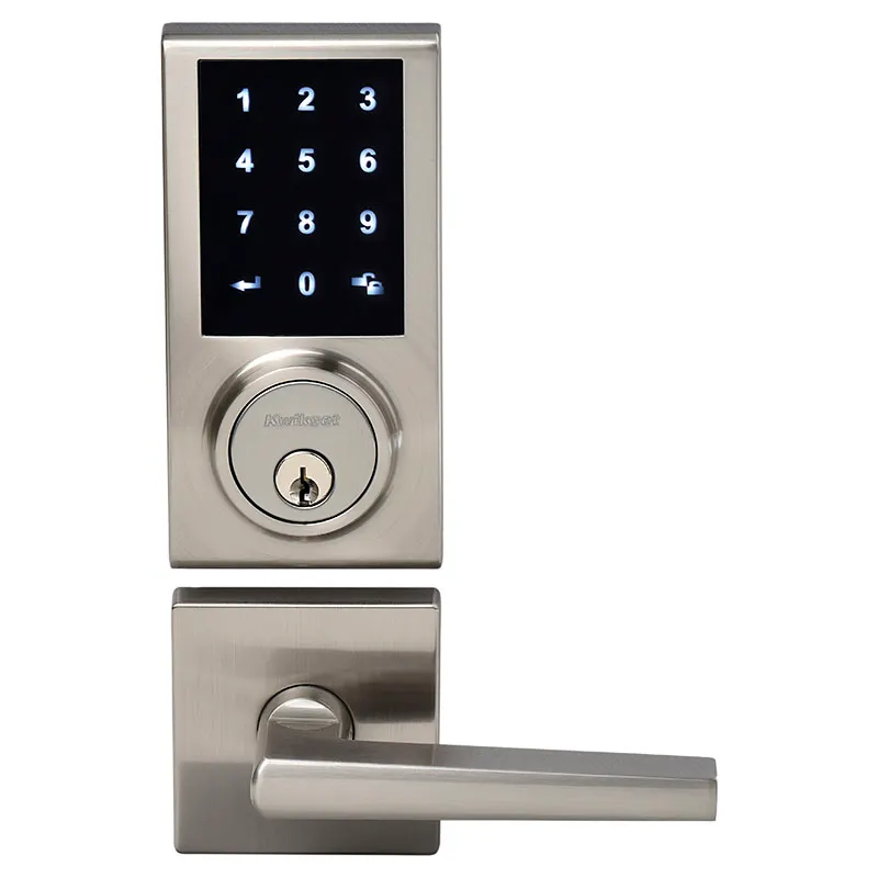 Cerrojo electrónico níquel satinado Kwikset