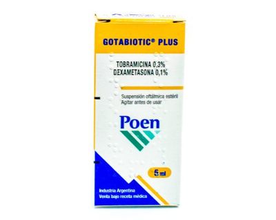 Gotabiotic Plus oftalmico 5 ml