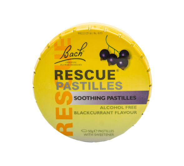 RESCUE BLACKCURRANT PASTILLAS MASTICABLES