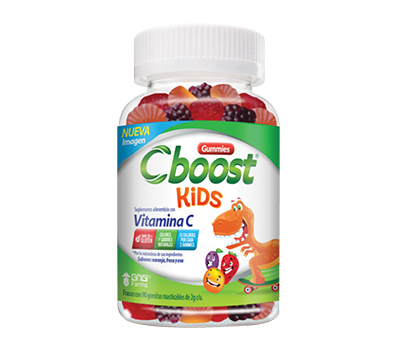 GOMA VITAMINA C BOOST KIDS 60 MG