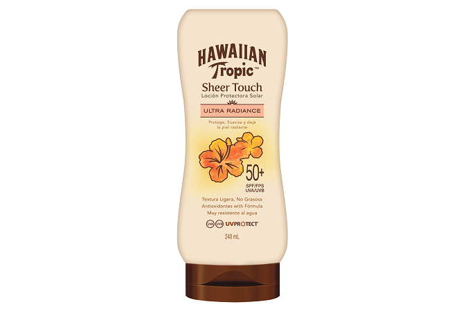 HAWAIIAN TROPIC SHEER TOUCH CREMA 240 ML
