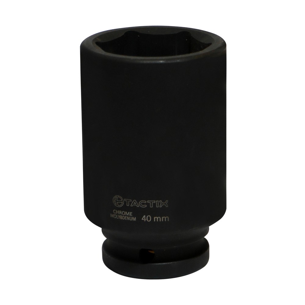 Cubo de impacto 40mm mando 3-4 pulg 6 puntos largo