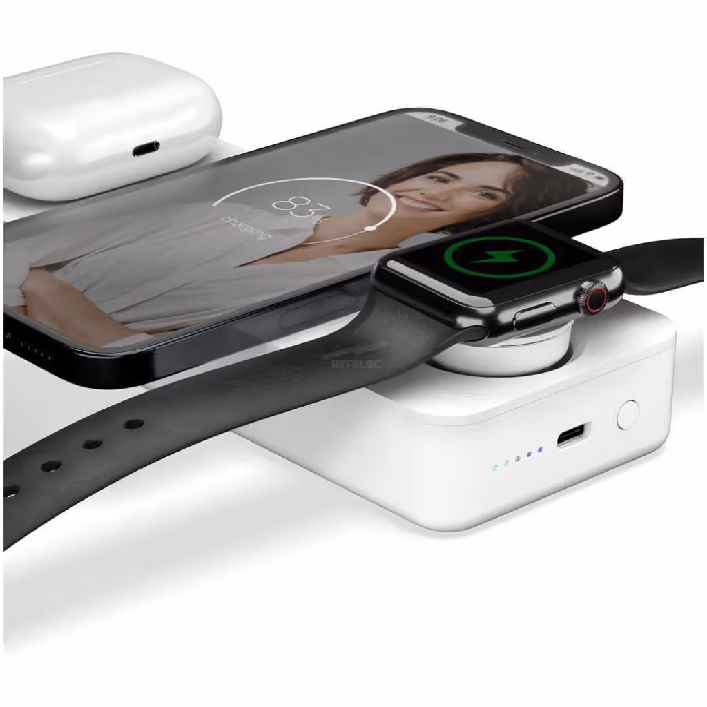 CARGADOR CON POWERBANK EINOVA POWER BAR – 10000MAH – INALAMBRICO – CARGA RAPIDA