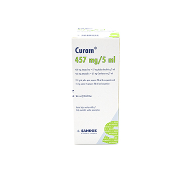 SANDOZ CURAM 457 mg / 5 ml POLVO SUSPENSION 70 ml