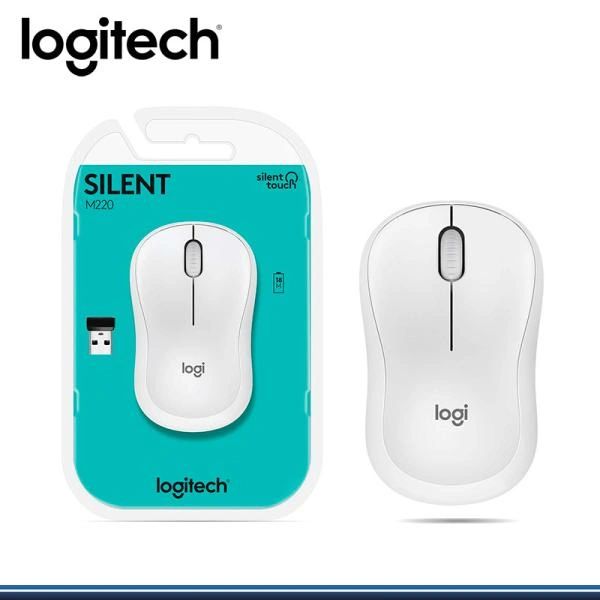 MOUSE LOGITECH INALAMBRICO M220 BLANCO