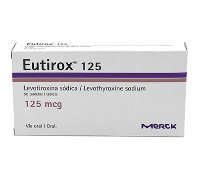 EUTIROX 125 mcg x 50 TABLETAS