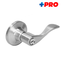 Cerradura Manija Curva sin Llave Satin + Pro