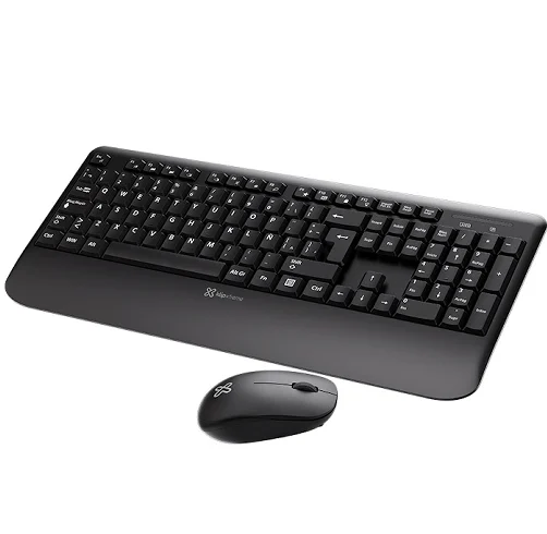 Teclado y Mouse Klip Xtreme KeyRoll – ESP – Negro