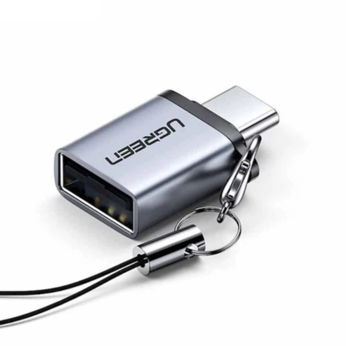 ADAPTADOR USBC 3. 1- USB 3.0 A ON THE GO GRIS UGREEN