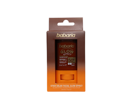 BABARIA STICK SOLAR FACIAL SPF50+ GLOW EFFECT 20ML