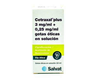 Cetraxal plus gotas oticas 10 ml
