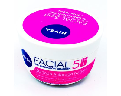 Nivea crema de cuidado facial aclarado natural FPS 15 100 ml