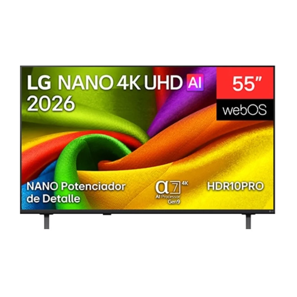 LG 55NU850B – 55″ Nano 4K – AI – Smart TV – 2026