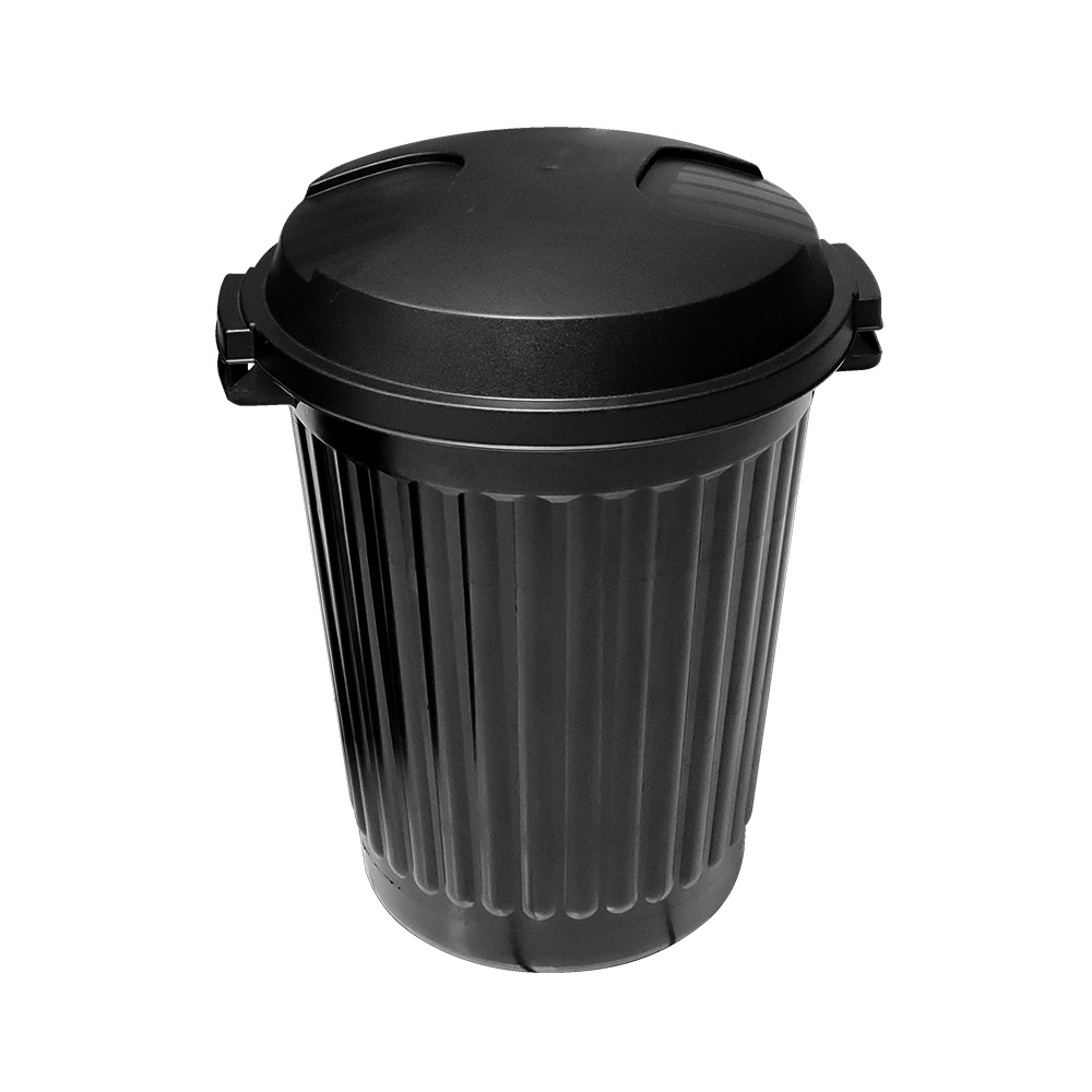 Basurero plastico para jardin 90 l