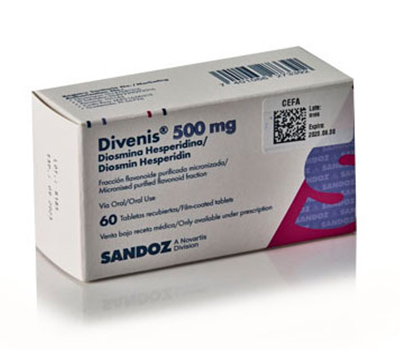 SANDOZ DIVENIS 500 MG TABLETAS VÍA ORAL