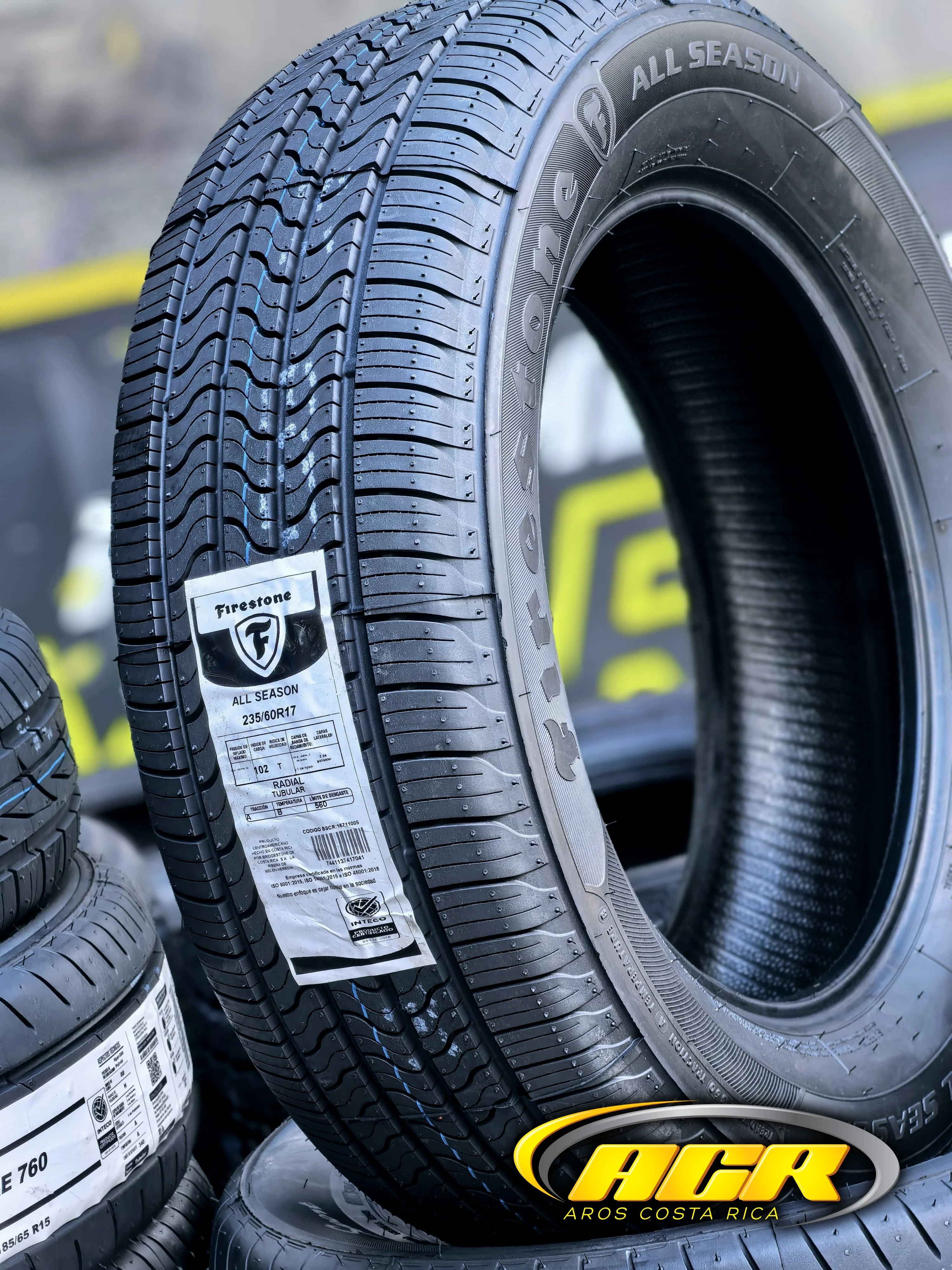 235/60R17 Firestone All Season