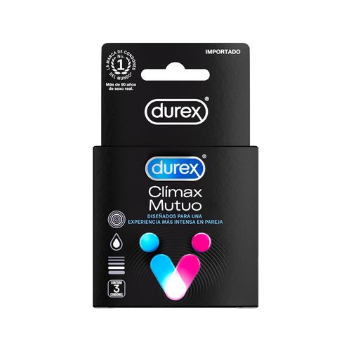 DUREX CLIMAX MUTUO X 3 UNDS