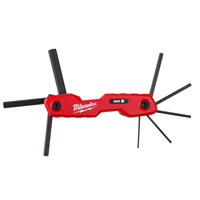 Llave Allen Hexagonal 9 Piezas en Pulgadas Milwaukee