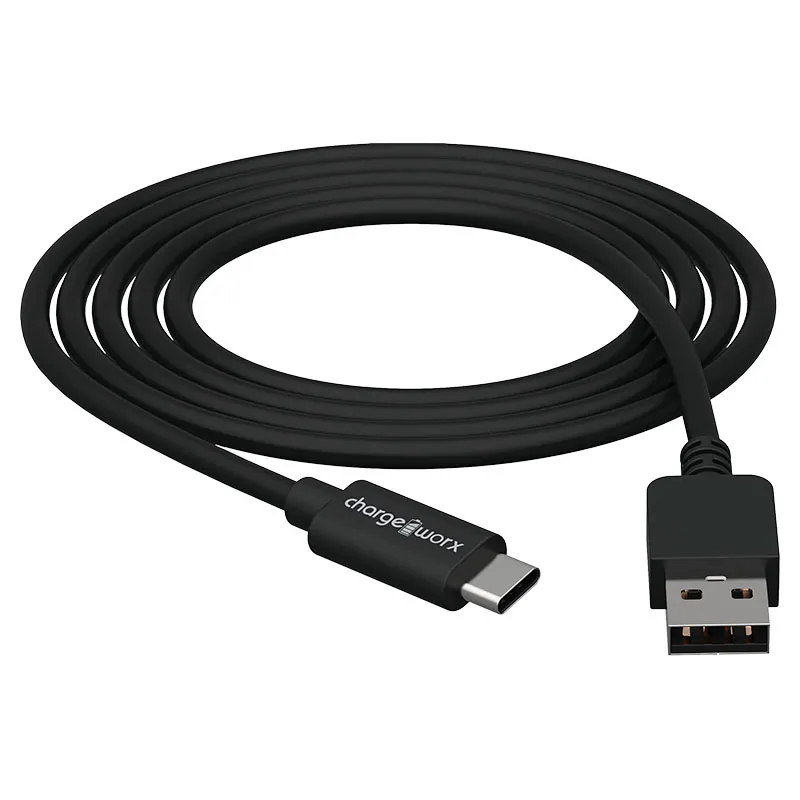 Cable USB C a USB A 2 m negro