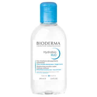 Bioderma, Hydrabio H2O, Agua Micelar Desmaquillante Hidratante, 250 ml