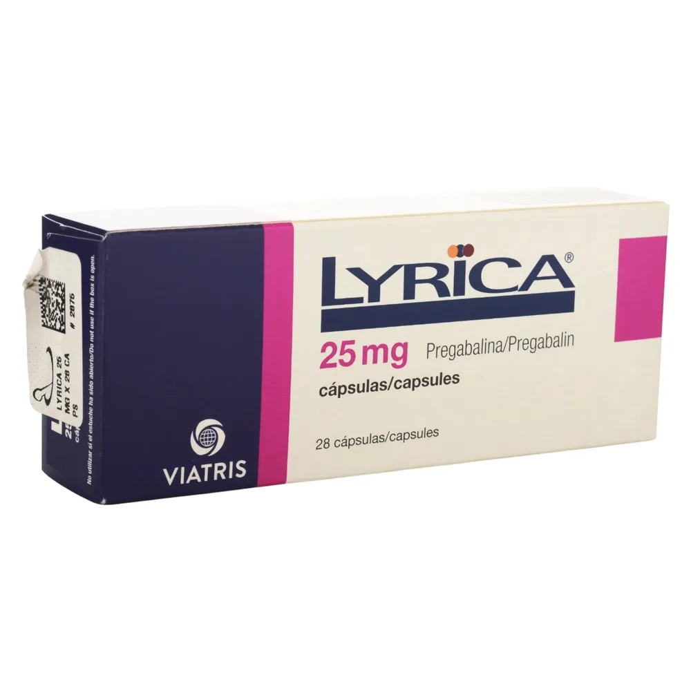 Lyrica 25Mg X28 Cap