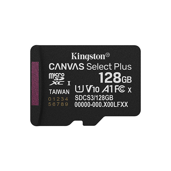 Kingston Tarjeta microSD 128GB alto rendimiento