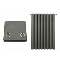 Cortina Blackout Gris Medio