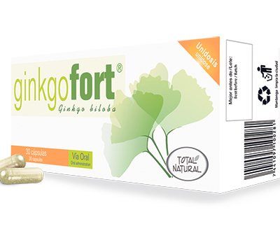 TOTAL NATURAL GINKOFORT 350 MG 30 CÁPSULAS