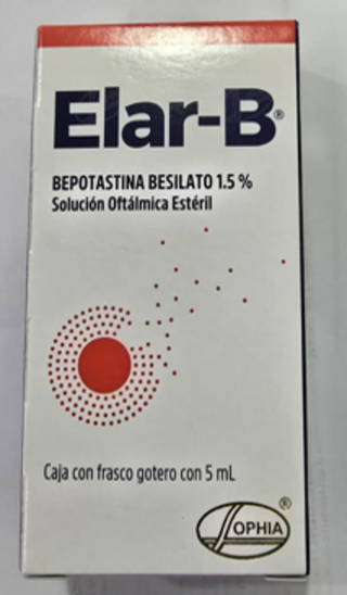 Elar-B Solucion oftalmica 5ml